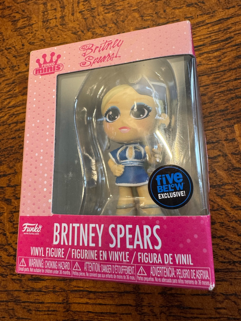 NIB Funko Minis Britney Spears “Toxic” Figure Five Below Exclusive